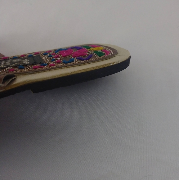 ECS Pink/multi Print Sandal - Picture 5 of 9